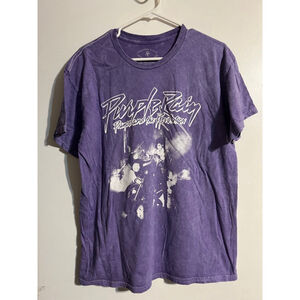 Women's The Prince Estate Purple Rain Short Sleeve Tee L